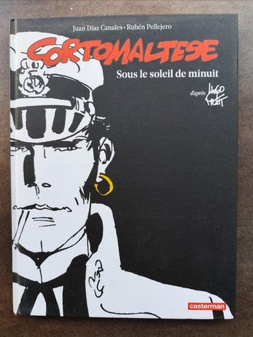 Corto Maltese - Sous le soleil de minuit + dédicace - C - 1, Nieuw
