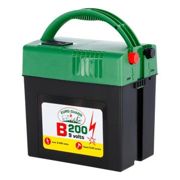 Euro guard b 200 schrikdraadapparaat - geschikt voor 9v, Animaux & Accessoires