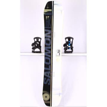 162 snowboard SALOMON HUCK KNIFE 2026, Black/white, CAMBER, Verzenden