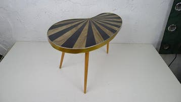 Bijzettafel - Hout, inne - Bloementafel, Sunburst
