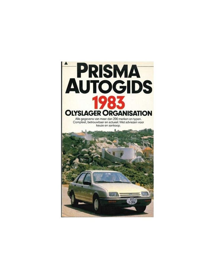 1983 PRISMA AUTOGIDS NEDERLANDS, Boeken, Auto's | Folders en Tijdschriften