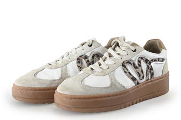 Manfield Sneakers in maat 40 Wit, Kleding | Dames, Verzenden, Wit, Sneakers, Manfield