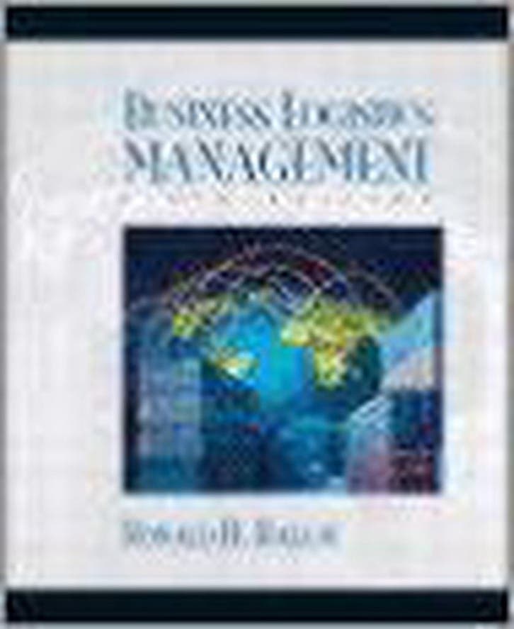 Business Logistics Management 9780131230101 Ronald H. Ballou, Boeken, Taal | Engels, Zo goed als nieuw, Verzenden