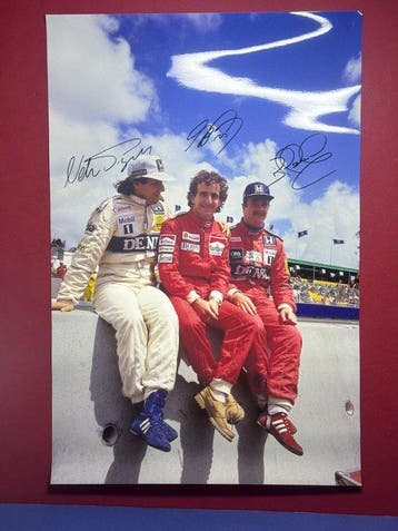 Australian Grand Prix - Alain Prost, Nelson Piquet, Nigel