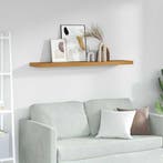 vidaXL Wandplank Wandgemonteerd Beige 120 x 23,5 x 4 cm, Huis en Inrichting, Verzenden, Nieuw