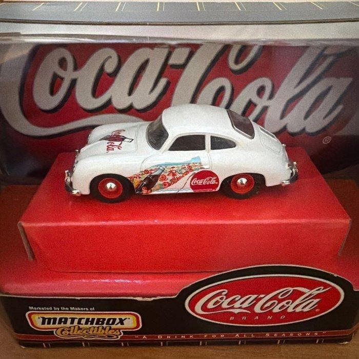 Matchbox Collectibles / Coca-Cola - Modelauto - Porsche 356A, Hobby en Vrije tijd, Modelauto's | 1:5 tot 1:12