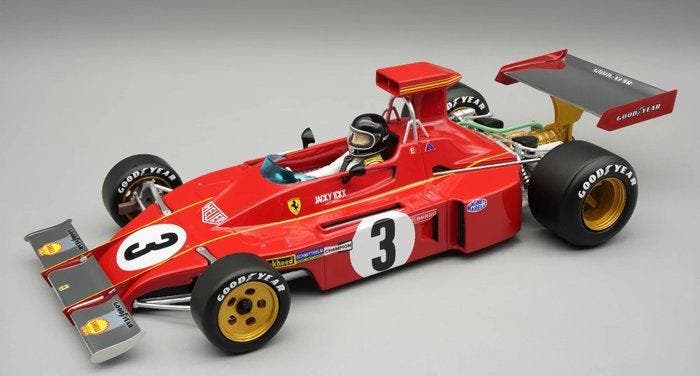 Tecnomodel 1:18 - Model sportwagen - Ferrari 312 B3 F1 GP, Hobby & Loisirs créatifs, Voitures miniatures | 1:5 à 1:12
