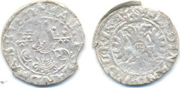 Kipper 12 Kreuzer 1621 Hessen Kassel: Moritz, 1592-1627:, Verzenden