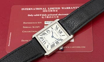 Cartier - Tank Solo Large - WSTA0028 - Homme - 2017, Nieuw
