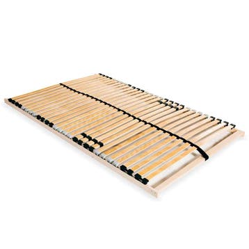 vidaXL Lattenbodem met 28 latten 7 zones 100x200 cm, Verzenden