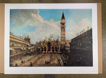 Antonio Canaletto (After) - The Piazza San Marco in Venice,
