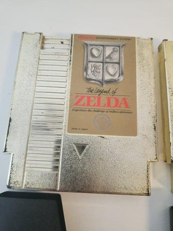 Nintendo - Nes - Zelda & Zelda II USA Cartridges - Videogame, Nieuw