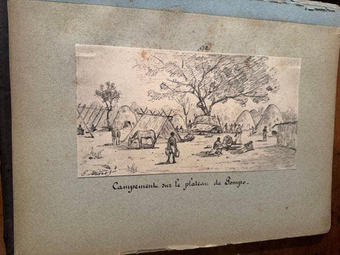 Document - Ernest Noirot (1850-1913) / Dr Bayol (1849-1905), Antiquités & Art, Antiquités | Livres & Manuscrits