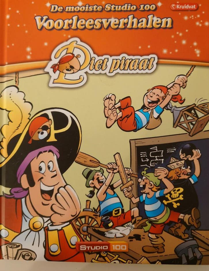 Piet Piraat - Voorleesverhalen studio 100 - Apenboot - De, Livres, Livres Autre, Envoi