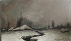 Henri Joseph Pauwels (1903-1983) - Wintergezicht met