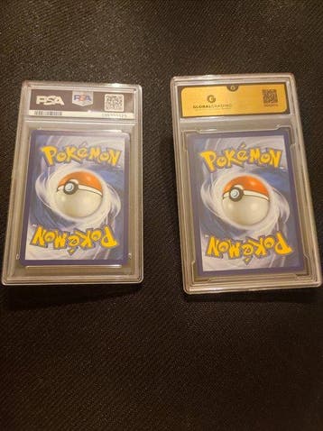 3 Graded card - Gengar, Azumarill 057 Foil, Full art - GG, Nieuw