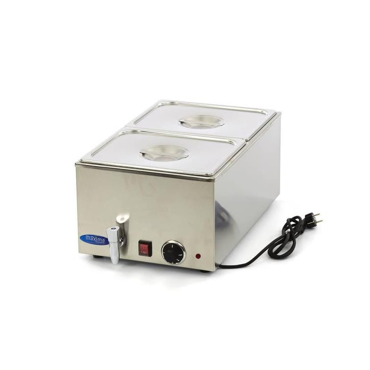 Bain Marie - avec robinet - incl 2 x 1/2 GN set - électrique, Articles professionnels, Horeca | Équipement de cuisine, Boulangerie et Boucherie
