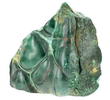 malachiet Bothryodaal Kristal - Hoogte: 7.1 cm - Breedte: