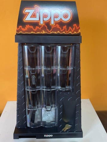 Zippo - Rarissimo Full Set Zippo - Espositore Ufficiale con, Nieuw