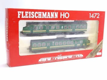 Fleischmann H0 - 1472.2 - Treinstel (1) - Plan V 415 Groen,, Nieuw