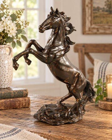 Beeldje - Horse - Polystone
