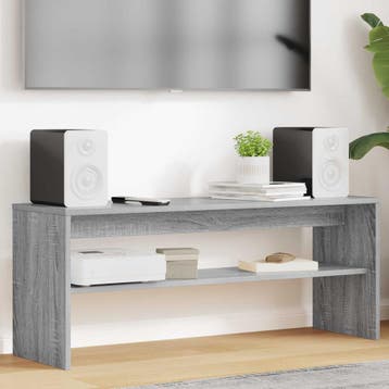 vidaXL TV Kast 100 x 30 x 40 cm Grijs Sonoma Bewerkt hout, Verzenden, Nieuw