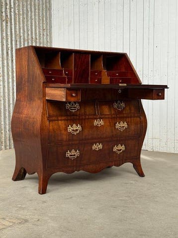 Bureau - Klepbureau, secretaire, buro, bureau, desk -