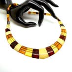 Collier large en ambre baltique naturel - Ambre - Succinite