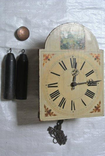 Zwarte Woud wandklok (3) - - Gietijzer - 1850-1900