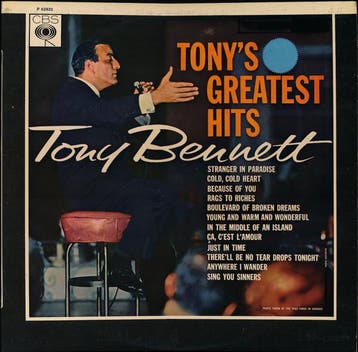 Tony Bennett - Tonys Greatest Hits, Verzenden, Gebruikt