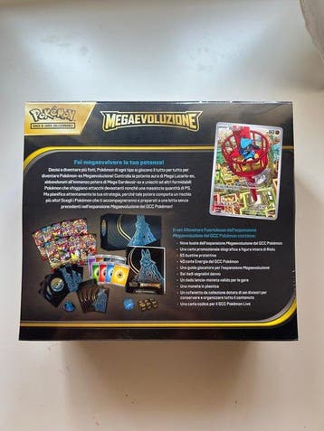 Pokémon - 1 Elite trainer box - Etb megaevoluzione lucario -