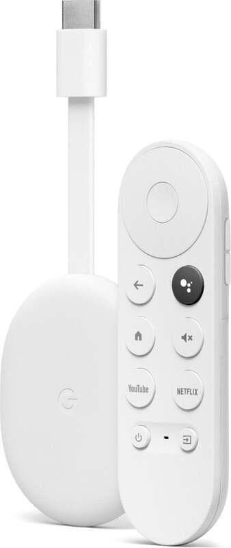 Google Chromecast met Google TV (HD) in Doos, Ophalen of Verzenden, Zo goed als nieuw
