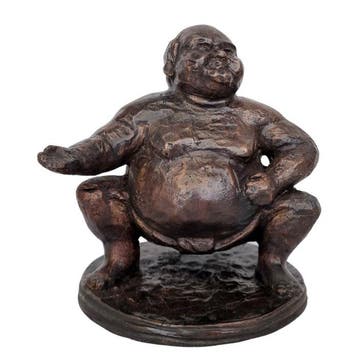 Beeldje - Sumo - Brons