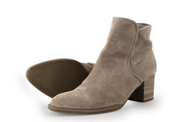 Gabor Enkellaarzen in maat 40½ Beige, Verzenden, Beige, Lage of Enkellaarzen, Gabor