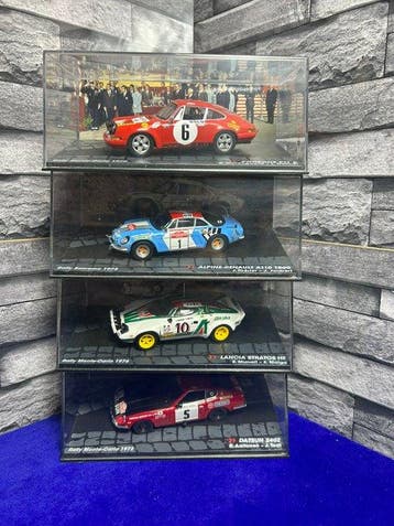 Altaya 1:43 - Model raceauto (4) - Rally Cars Montecarlo