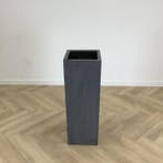 Plantenbak (hxbxd) 100x35x35 cm  Antraciet - betonlook, Bureau