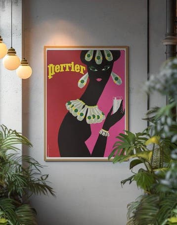 Bernard Villemot - Perrier | poster pubblicitario |