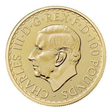1 Troy Ounce - Goud .999 - 2026 Goldmünze Britannia - Zonder