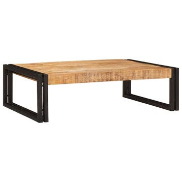 vidaXL Badkamerrek voor Bruin 80 x 50 x 23 cm Massief ruwe, Verzenden