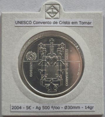 Portugal. 5 Euro / 8 Euro / 10 Euro 2004 (7 coins) (Zonder
