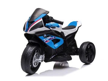 BMW HP4, 12v Kinder Accu Trike met kunststof banden en meer, Ophalen of Verzenden