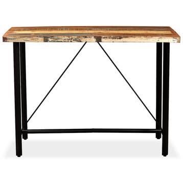 vidaXL Barset massief gerecycled hout 7-delig, Huis en Inrichting, Verzenden, Nieuw