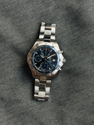 TAG Heuer - Aquaracer Chronograph - Calibre 16 - Blue Dial -