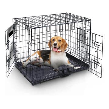 MaxxPet Hondenbench opvouwbaar 107x70x78cm (Hondenbenches), Dieren en Toebehoren, Hondenbenches, Ophalen of Verzenden, Nieuw