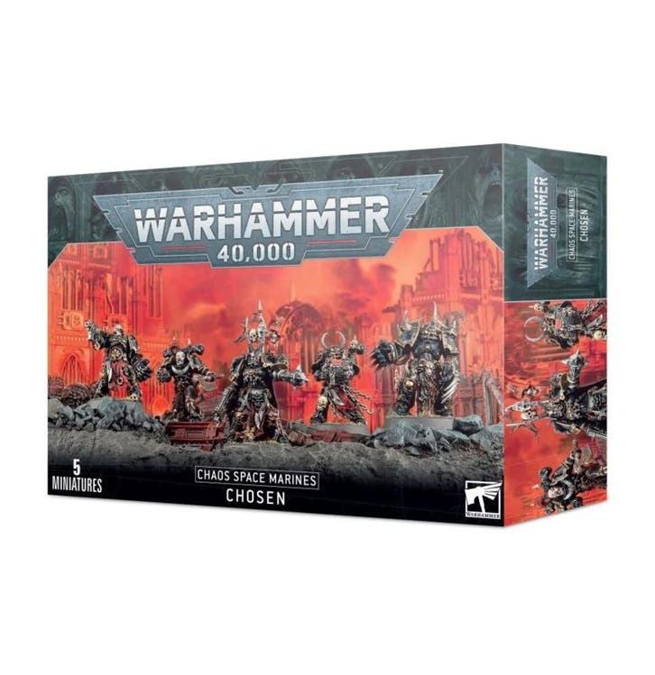 Chaos Space Marines Chosen (Warhammer 40.000 nieuw), Hobby en Vrije tijd, Wargaming, Ophalen of Verzenden