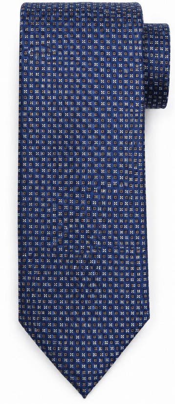 Suitable Das Zijde Fantasydots Navy maat  Heren, Kleding | Heren, Verzenden, Nieuw, Blauw, Suitable