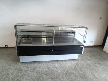Combisteel Koeltoonbank – B196 x D97 x H123 cm - met