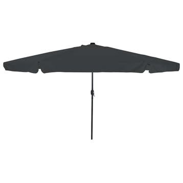 vidaXL Tuinparasol 395 x 395 x 245 cm Polyester Rond, Verzenden, Nieuw