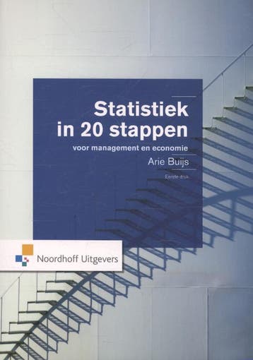 Statistiek in 20 stappen 9789001814427 Arie Buijs, Boeken, Verzenden, Gelezen, Arie Buijs