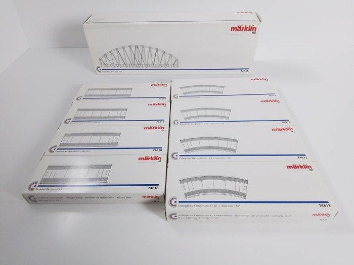 Märklin H0 - 74613/74618/74636 - Modeltrein (9) - 9 x, Hobby & Loisirs créatifs, Trains miniatures | HO